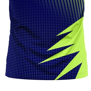 Col polo imprimé personnalisé vêtements de pickleball respirants à séchage rapide chemise de sport pour hommes vêtements de pickleball à manches courtes - Product Image 4