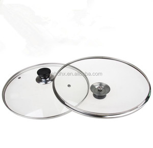 <span class=keywords><strong>Tapa</strong></span> de vidrio transparente de alta calidad personalizada para piezas de utensilios de cocina de 16 18 <span class=keywords><strong>20</strong></span> 24 <span class=keywords><strong>cm</strong></span> resistencia a la temperatura que forma ollas y sartenes tipo G - Product Image 6