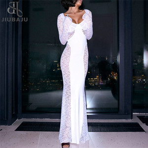 On Sale See Through Dress Long Sleeve Ankle Length Style