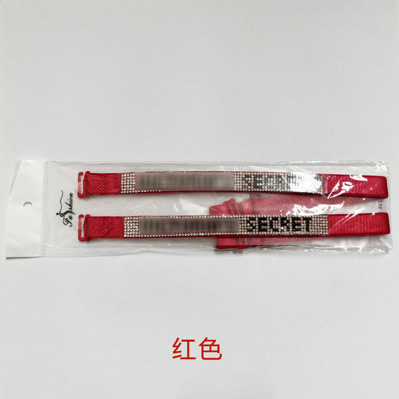 Victrias secret con tracolla diamantata-rosso