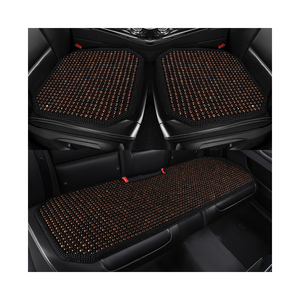 Xiangta All Seasons, juego completo de fundas de asiento de coche con cuentas de madera, estilo deportivo para coche, fundas de asiento automotrices transpirables para <span class=keywords><strong>Toyota</strong></span> Honda - Product Image 1