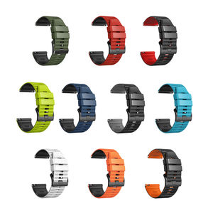 <span class=keywords><strong>Bracelet</strong></span> de <span class=keywords><strong>montre</strong></span> de luxe en silicone de 24 mm, <span class=keywords><strong>bracelet</strong></span> de remplacement pour montres intelligentes <span class=keywords><strong>Suunto</strong></span> avec boucle à ardillon Sport Loop - Product Image 5