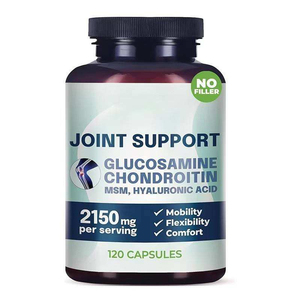 Suplemento OEM para Adultos para Mejorar la Densidad Ósea y el Soporte Articular, Glucosamina HCl, Sulfato de Condroitina, Ácido Hialurónico, 3 Cápsulas Diarias - Product Image 1