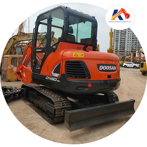 Top-selling Import <b>Excavator</b> DX60-9C Doosan DX60 Crawler <b>Excavator</b> <b>Machinery</b> Used DOOSAN DX60-9C Construction - Product Image 1