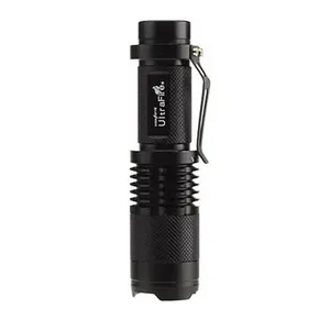 Mini 18650 flashlgith led zoomable hunting torch torch led flashlight sk98
