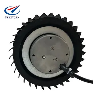 120mm 24V Brushless in avanti curvato ventilatore centrifugo filtro di ventilazione del sistema di aspirazione del fumo