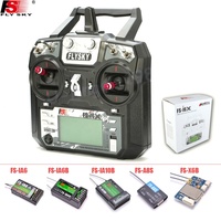 Émetteur RC FLYSKY FS-i6X 10CH 2.4GHz AFHDS 2A avec récepteur X6B IA6B A8S IA10B IA6 pour drone de course FPV et avion RC