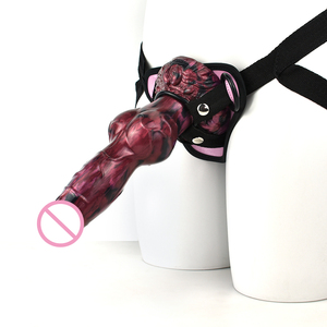 Consoladores sexuales usables para mujeres, Consolador de silicona líquida, Correa realista, con cinturón, gran oferta - Product Image 1