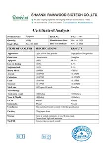 Hot Selling <strong>Apigenin</strong> <strong>Extract</strong> Powder Natural Chamomile <strong>Extract</strong> Powder <strong>98</strong>% <strong>Apigenin</strong> - Product Image 3