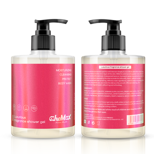 Ensemble de soins de la peau pour le bain, exfoliant, hydratant, éclaircissant en profondeur, <span class=keywords><strong>parfum</strong></span>é, gel douche blanchissant, marque privée OEM - Product Image 4