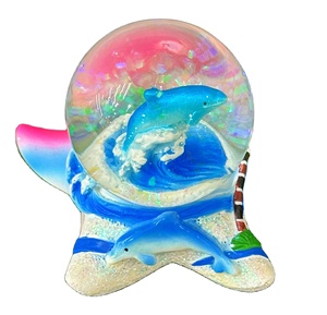 Souvenir Gifts Custom Resin Sports <strong>Golf</strong> <strong>Globe</strong> Game Water Snow <strong>Ball</strong> 100Mm For Decoration - Product Image 1