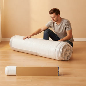 <span class=keywords><strong>Letto</strong></span> con Struttura Compressa Sottovuoto, Piattaforma Imbottita in Schiuma con Rivestimento in Tessuto <span class=keywords><strong>per</strong></span> Camera da <span class=keywords><strong>Letto</strong></span> e Hotel - Product Image 5