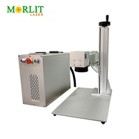 Machine de marquage laser UV à fibre Mopa pour acier inoxydable, gravure d'anneaux en argent et or, marqueur laser pour cartes d'identité en PVC 20W 30W 50W 80W 100W