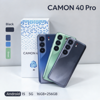 Smartphone 5G mondial débloqué Camon 40 Pro TECHNO à écran incurvé, 16 Go + 256 Go, batterie 8000 mAh, livraison gratuite - Vente en gros