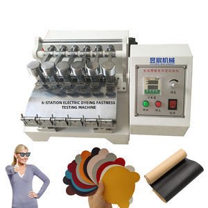 Testador de Resistência à Cor por Esfregação Rotativo Elétrico JIS de 6 Estações para Couro - Product Image 2