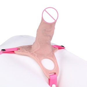 Pantalones de Castidad con Correa, Funda Realista para Pene, Juguetes Lésbicos, Extensor de Pene para Adultos Mayores de 18 Años, Venta al Por Mayor - Product Image 1