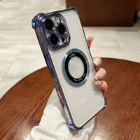 Étui magnétique de charge sans fil antichoc pour femmes hommes étui de protection pour iPhone 15 Pro Max 14 13 12 Pro