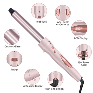 Ifine vẻ đẹp 5 trong <span class=keywords><strong>1</strong></span> lượn sóng uốn sắt tóc công cụ thiết lập điện tóc quăn sắt nhiều kết hợp cho người đứng đầu lựa chọn - Product Image 1