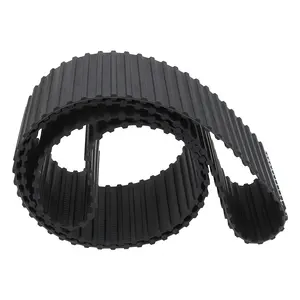 Double sided tooth industrial rubber synchronous belt DA DB timing belt used for conveyor machine