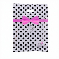 Sac fourre-tout plat recyclable imprimé en héliogravure pour vêtements, accessoires, cadeaux et shopping, avec motif, vente en gros