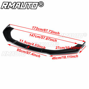 Deflector Universal para Parachoques Delantero de Coche, Alerón, Divisor, Difusor, Kit de Carrocería para BMW F30 F80 M3 F82 M2 M3 M4 - Product Image 6