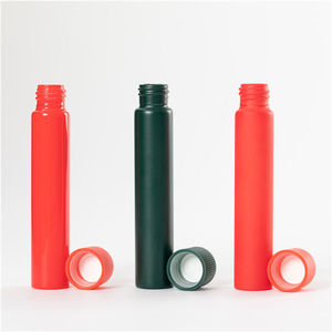 Tube en verre pour pré-rouleaux avec bouchon à vis, bouchon sécurité enfant, contenants transparents personnalisés, tubes, bouteilles - Product Image 4