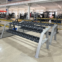 Équipement de fitness pour la salle de sport à domicile, support de rangement pour haltères à plusieurs niveaux, musculation, entraînement avec poids, support pour haltères