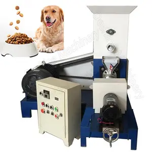 Aço Inoxidável Seco Dog Food Pellet Making Machine/Seco Pet Dog Food Extrusora