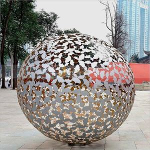 Esculturas Decorativas de Jardín para Exteriores de Acero Inoxidable Duradero, Resistentes al Agua, Estilo Art Deco, Tamaño Personalizado - Product Image 5