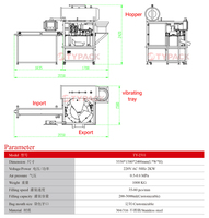 Machine de remplissage et de bouchage automatique rotative pour jus, gelée et sauce en sachets Doypack, directement de l'usine