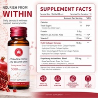 Compléments alimentaires de beauté sur mesure, liquide oral pour adultes, 30 ml, 10 flacons, OEM