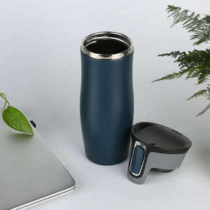 Tasse à café isotherme en acier inoxydable à double paroi de 14 oz, personnalisée en usine, pour le commerce transfrontalier, cadeau créatif, tasse de voiture - Product Image 5