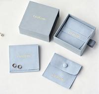 Boîte à bijoux personnalisée avec logo en feuille d'or, boîte cadeau coulissante, emballage pour collier, bague, boucles d'oreilles, plusieurs couleurs