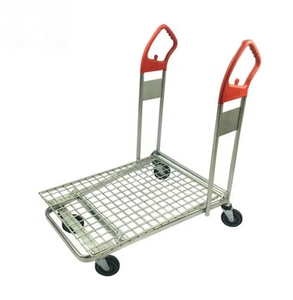 Dépliage Heavy Duty Logistique Entrepôt Pont Chariot Heavy Duty Plate-Forme Chariot Entrepôt Transport Chariot - Product Image 5