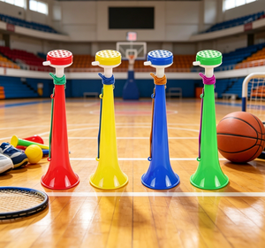 Corne de supporter réglable <span class=keywords><strong>Vuvuzela</strong></span>, bruiteur de fête pour stade en matériau PP haute résistance - Product Image 1