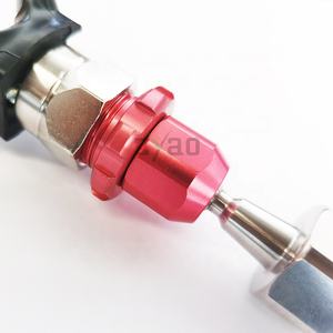 Válvula de cierre de tiro limpio con junta giratoria de 360 grados, válvula <span class=keywords><strong>antigoteo</strong></span> para extensiones de poste de pistola de <span class=keywords><strong>pintura</strong></span> sin aire - Product Image 3