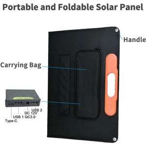 Paneles Solares Plegables de Alta Eficiencia, Resistentes al Agua, de 21W, 40W, 60W, 80W, 120W y 200W - Product Image 4