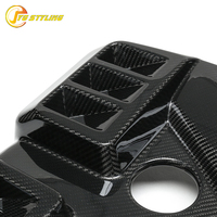 Couverture de moteur EVE Style en fibre de carbone sèche S58, résistante à la chaleur, légère, amélioration pour BMW G80 G81 M3 G82 G83 M4 G87 M2
