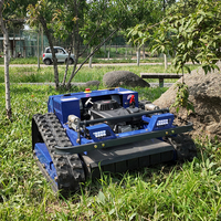 Mesin Pemotong Rumput Robot Pintar Adaptif dengan Alat Pengukur Bilah dan Medan Bertenaga Diesel untuk Taman di Inggris