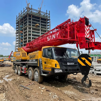 Grúa Móvil SANY STC1000 de 100 Toneladas Usada de Alto Rendimiento, Procedimiento de Exportación Completo