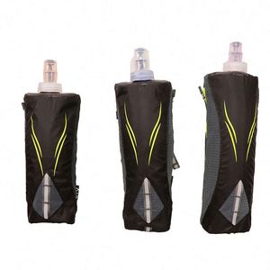 New Arrival Customized Outdoor <b>Running</b> Hand-held <b>Water</b> <b>Bottle</b> Bag Hydration Soft Flask Ultralight Wrist Storage Bag - Product Image 2