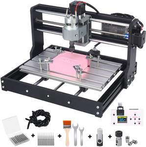 CNC 3018 Pro Enrutador de madera Cnc Máquina de tallado láser DIY 2 en 1 Motor de husillo 775 (12-36V)24V 10000r/min 24V 5A <span class=keywords><strong>Cnc3018</strong></span> Pro - Product Image 2