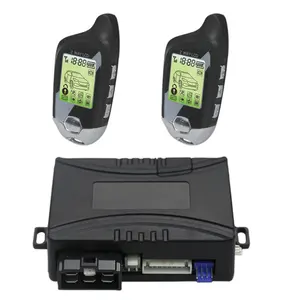 핫 세일 공장 콘센트 LCD 원격 컨트롤러 차량 보안 양방향 자동차 경보 시스템
