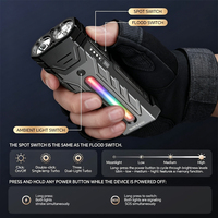 Petite lampe torche LED EDC avec lumière UV 365nm
