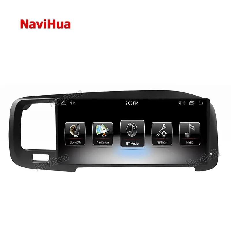 NAVIHUA Sistema Audio per Auto Per Volvo S60/V60 2011-14 Android Autoradio Doppio Stereo di GPS di Navigazione Wifi USB Unità di Testa Car <span class=keywords><strong>DVD</strong></span>