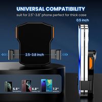Eyoyo 1D Bluetooth sans fil QR lecteur de codes à barres pince arrière téléphone lecteur de codes à barres pour entrepôt bibliothèque inventaire