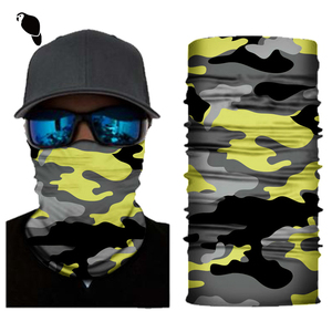 Bandana de tubo sin costuras con diseño de camuflaje, protección solar elástica grande, polaina de cuello refrigerante para exteriores, venta al por mayor - Product Image 4