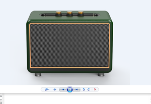 Máquina de karaoke con estructura de madera, 2 micrófonos inalámbricos y ajuste de graves/agudos/ECO/alto, 6 modos de sonido, hasta 14H de tiempo de reproducción. - Product Image 5