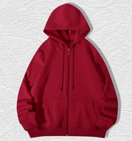Sweat à capuche zippé pour homme 320G, réactif aux UV, brodé, imprimé personnalisé, style streetwear, Alibaba Chine, achat en ligne