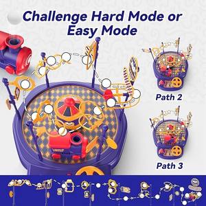 Ensemble <span class=keywords><strong>de</strong></span> <span class=keywords><strong>Train</strong></span> Électrique STEM pour Enfants, Jouet Scientifique avec Balle Flottante, <span class=keywords><strong>Jeu</strong></span> <span class=keywords><strong>de</strong></span> <span class=keywords><strong>Société</strong></span> d'Entraînement à la Coordination Œil-Main - Product Image 6